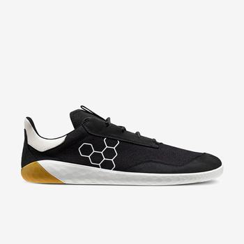 Black Men's Vivobarefoot Geo Shell Casual Shoes | Philippines 0093GSOL